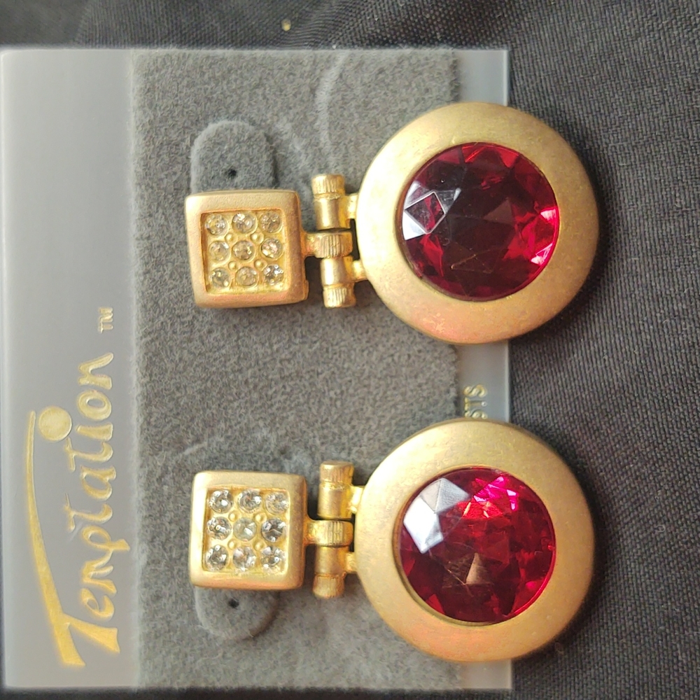 Vintage 80's earrings